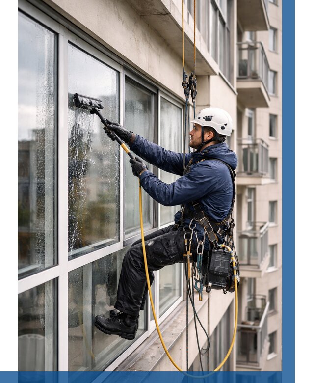 Мойка балконного остекления в Улане-Удэ от 3585 р. | ВЫСОТНИК-Лнд