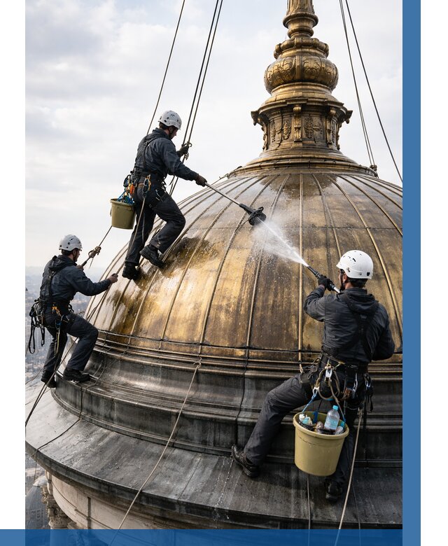 Мойка куполов и шпилей в Улане-Удэ от 8194 р. - заказать | ВЫСОТНИК-Лнд