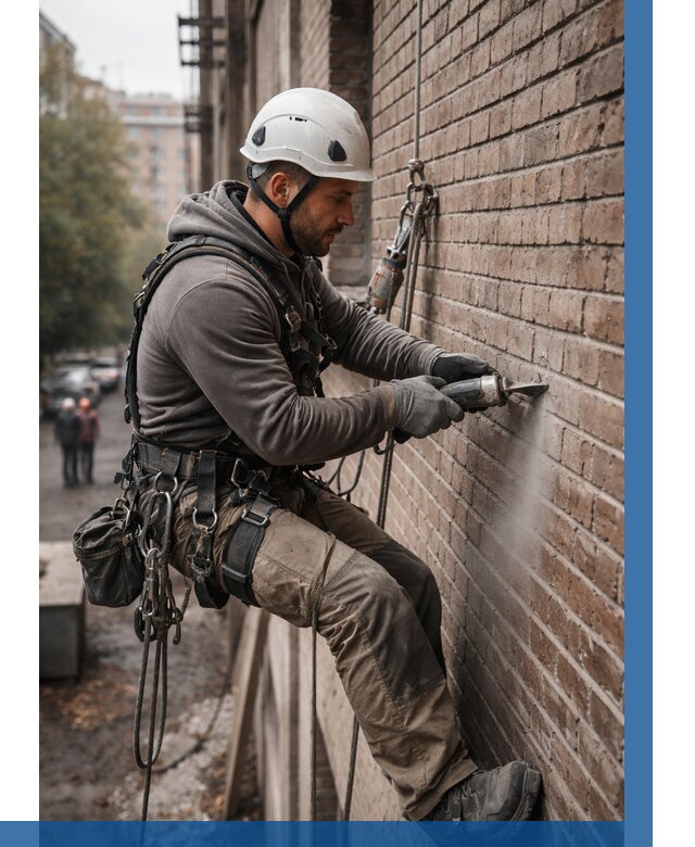 Расшивка кирпичных швов в Улане-Удэ от 615 р. | ВЫСОТНИК-Лнд