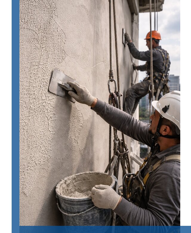 Декоративная штукатурка фасада с утеплением и защитой в Улане-Удэ
