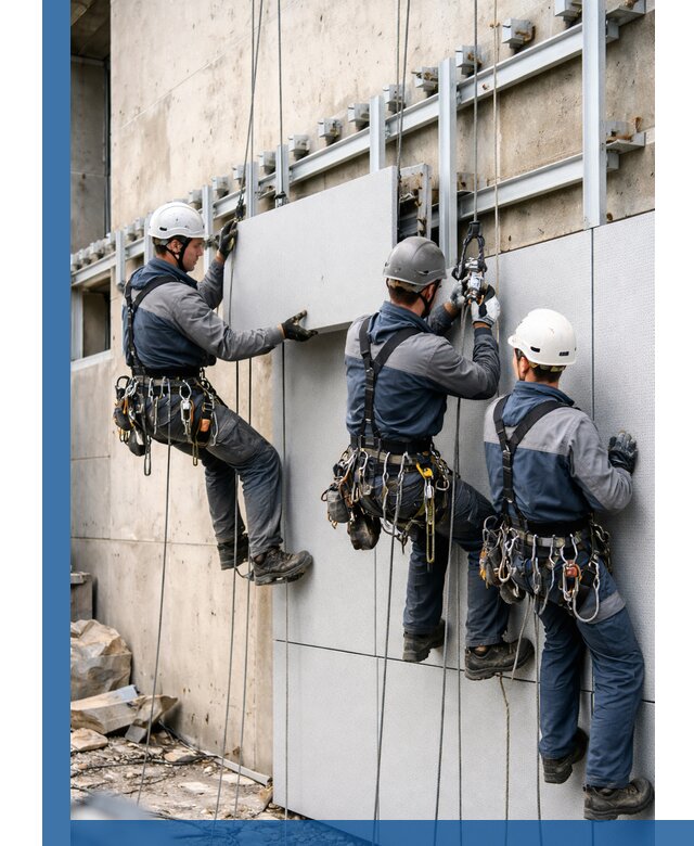 Монтаж вентилируемого фасада в Улане-Удэ под ключ с гарантией качества