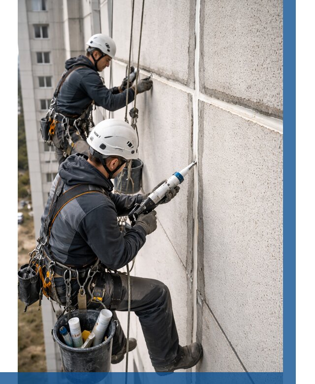 Герметизация межпанельных швов в Улане-Удэ от 717 р. | ВЫСОТНИК-Лнд