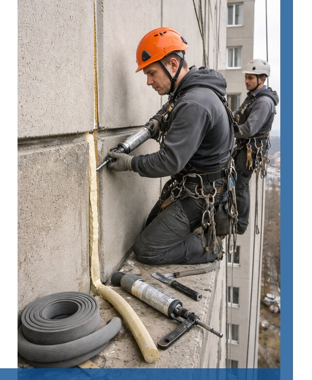 Теплый шов межпанельные швы в Улане-Удэ от 717 р. | ВЫСОТНИК-Лнд