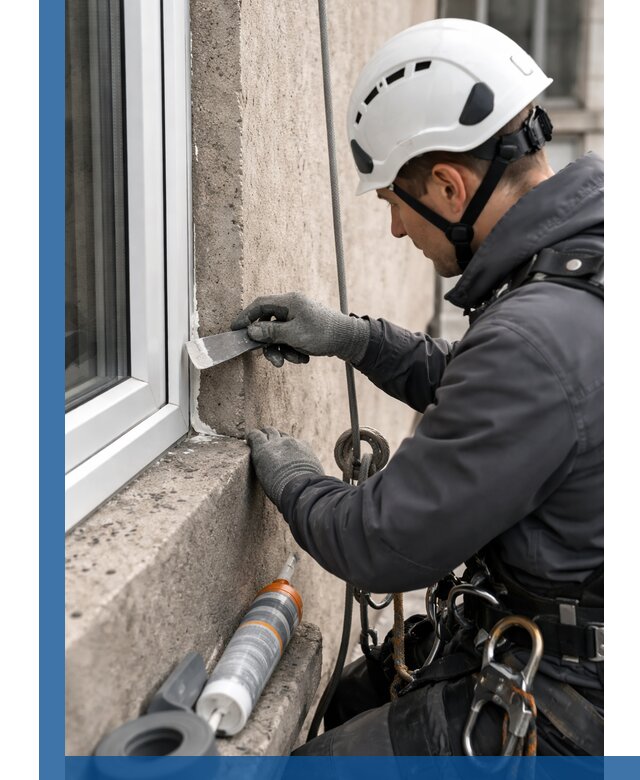 Герметизация монтажных швов окон в Улане-Удэ с гарантией качества