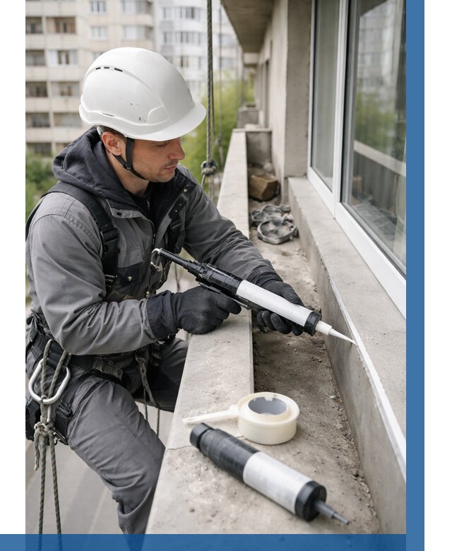 Герметизация швов лоджии в Улане-Удэ от 4609 р. | ВЫСОТНИК-Лнд