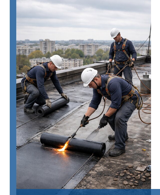 Ремонт наплавляемой кровли в Улане-Удэ качественно и надежно