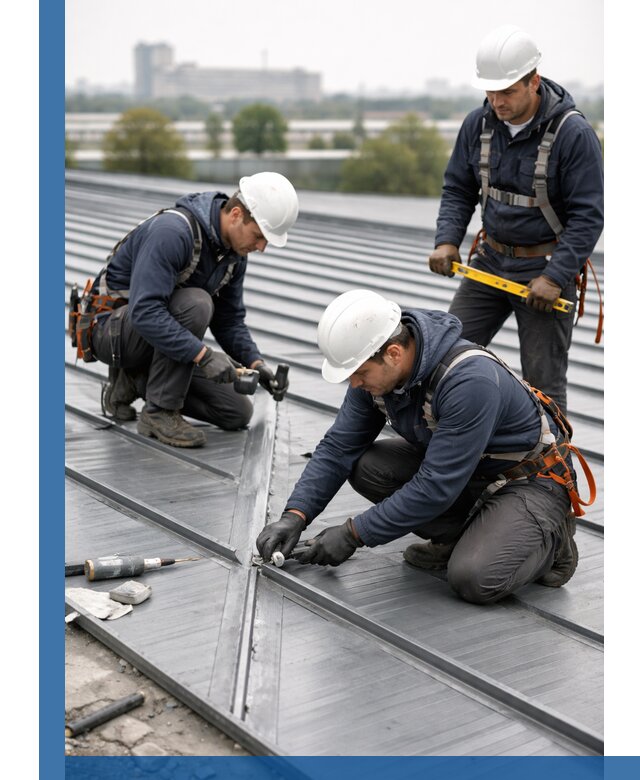 Ремонт фальцевой кровли в Улане-Удэ срочно и качественно