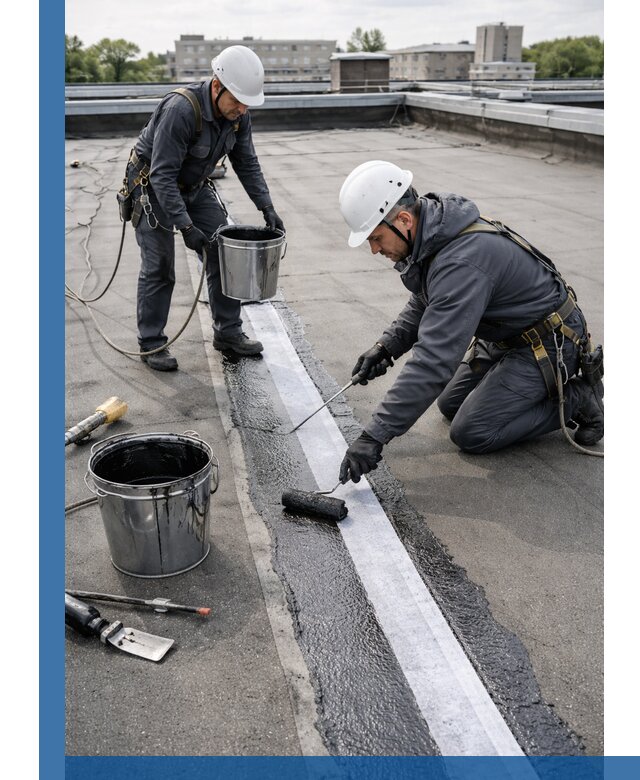 Гидроизоляция кровли мастикой в Улане-Удэ надежная защита