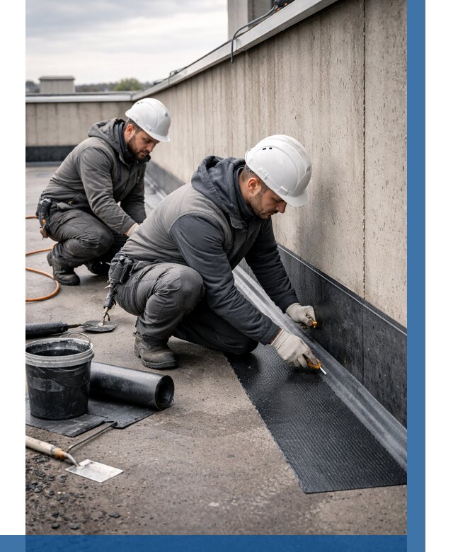 Гидроизоляция примыканий на кровле в Улане-Удэ от 922 р. | ВЫСОТНИК-Лнд