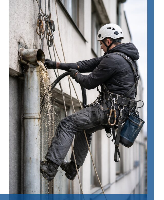 Прочистка водосточных труб в Улане-Удэ от 3585 р. | ВЫСОТНИК-Лнд