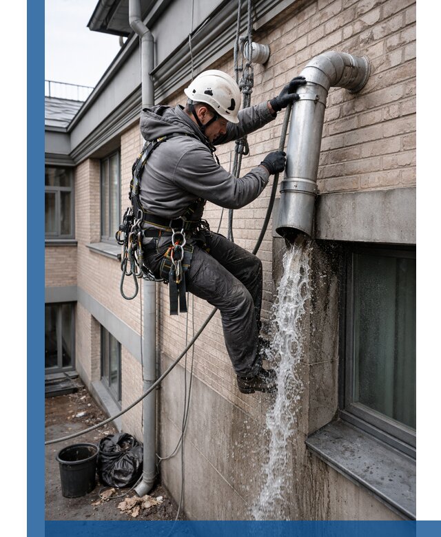 Профессиональная прочистка водосточных труб в Улане-Удэ с гарантией