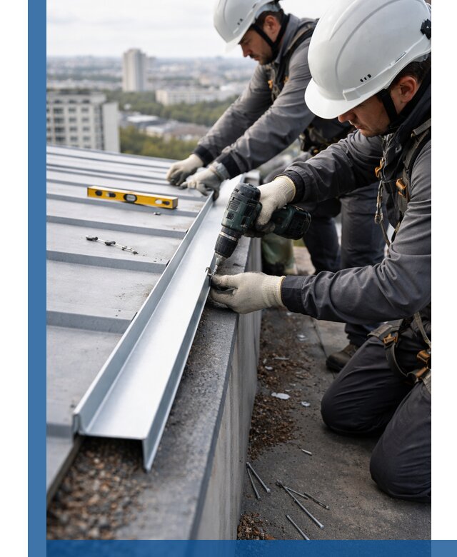 Монтаж капельника на кровле в Улане-Удэ с гарантией качества