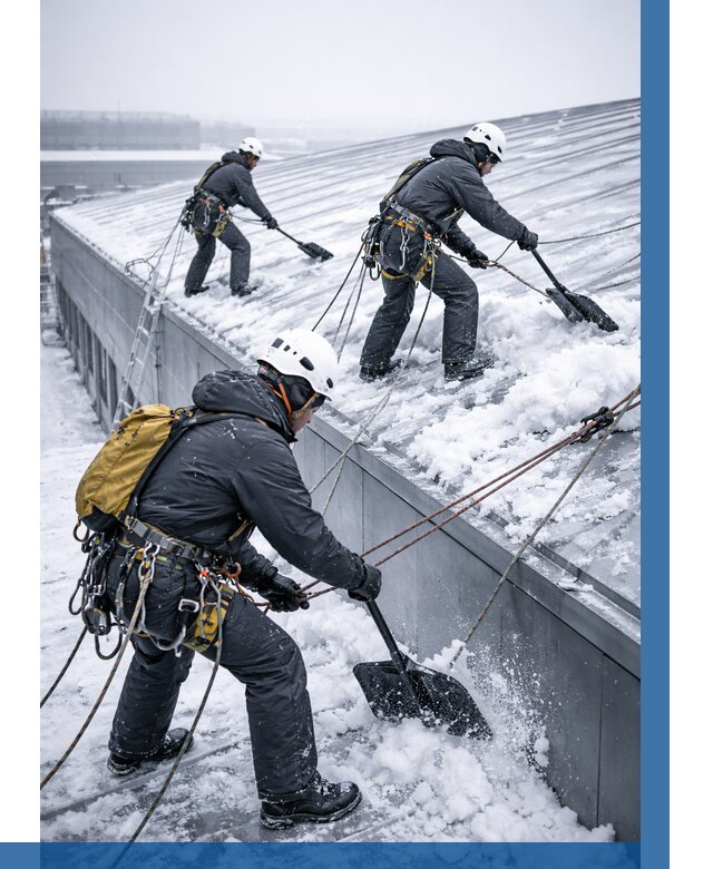 Очистка навесов от снега в Улане-Удэ от 4609 р. | ВЫСОТНИК-Лнд