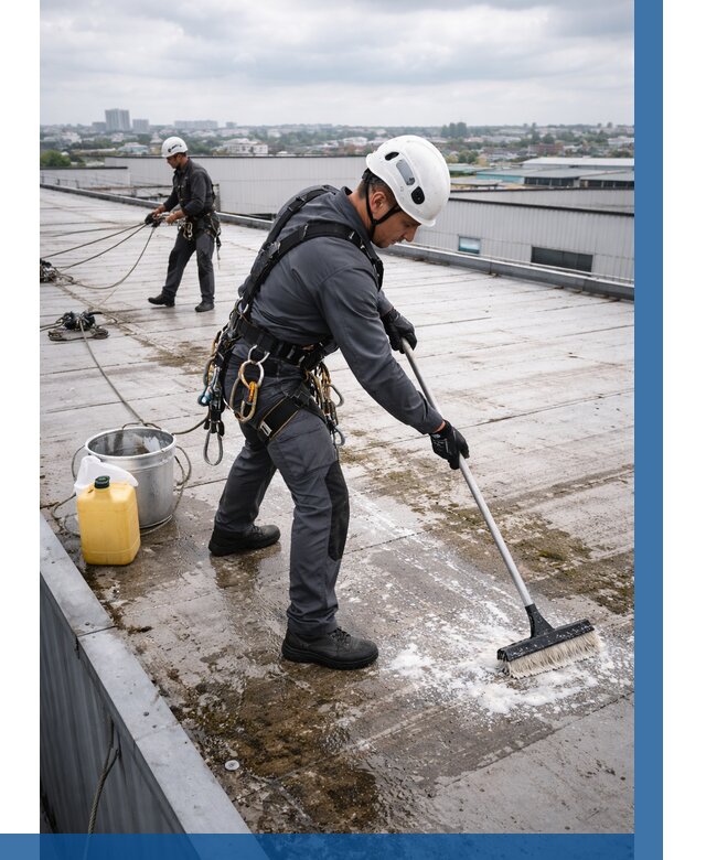 Очистка крыши по графику в Улане-Удэ от 7682 р. | ВЫСОТНИК-Лнд