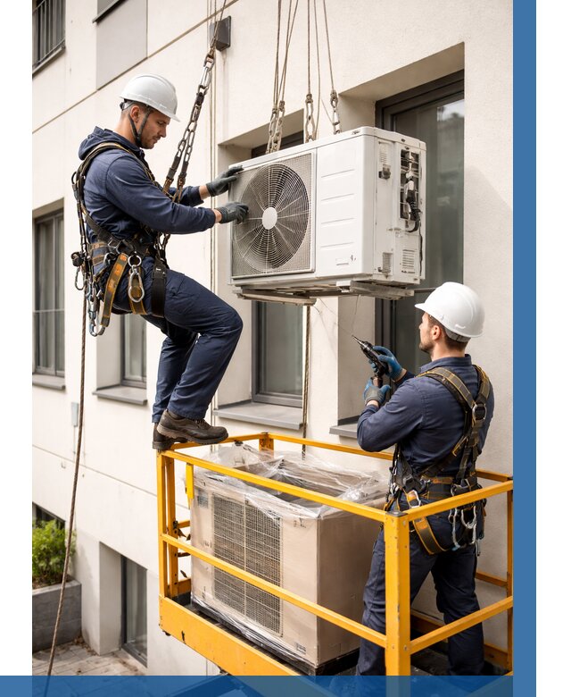 Демонтаж внешнего блока кондиционера в Улане-Удэ от 3585 р. | ВЫСОТНИК-Лнд