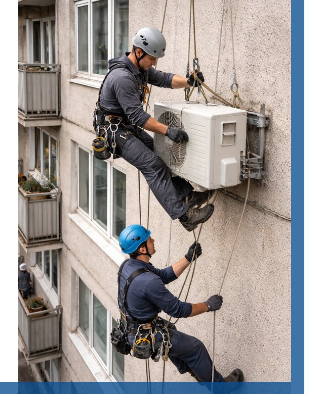 Перенос внешнего блока кондиционера в Улане-Удэ от 9219 р.| ВЫСОТНИК-Лнд