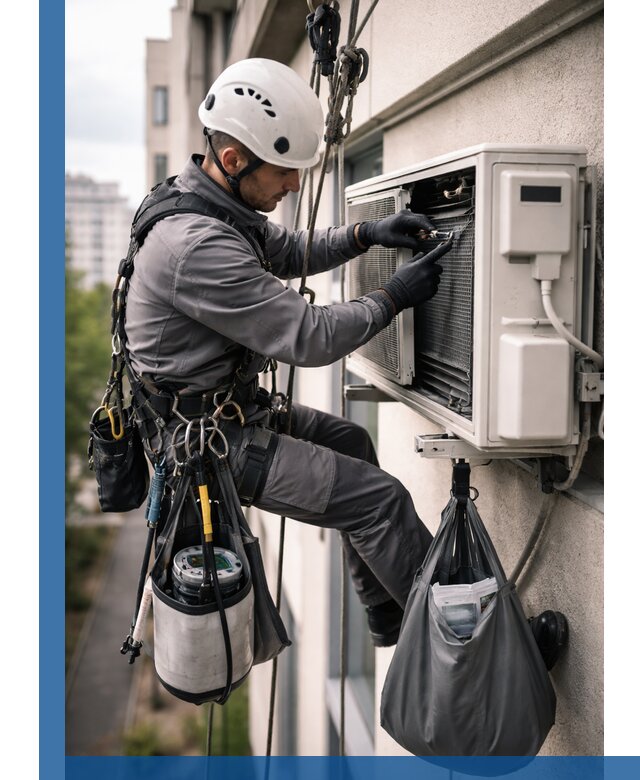 Обслуживание внешнего блока кондиционера в Улане-Удэ профессионально