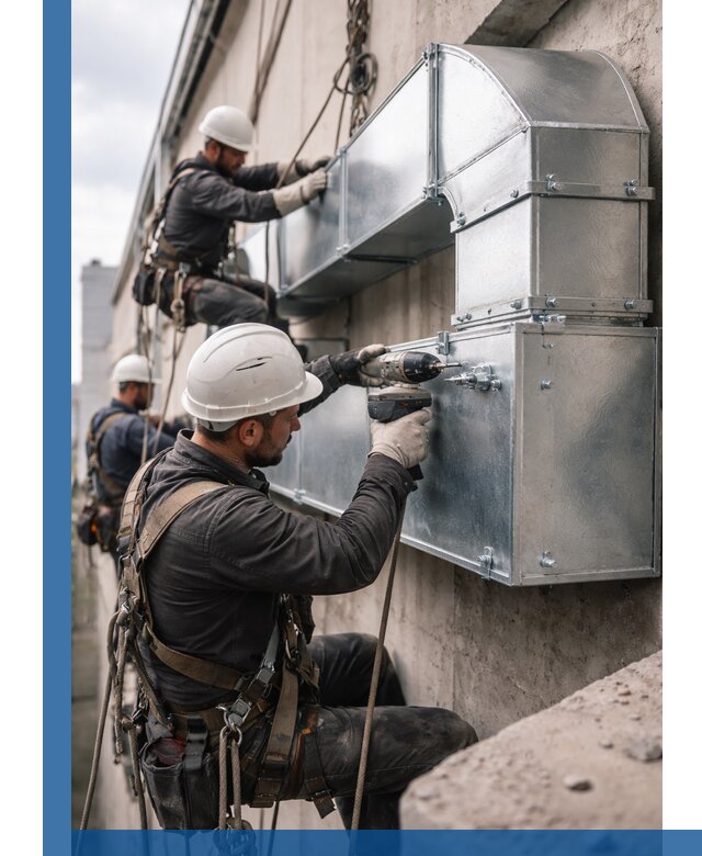 Профессиональный монтаж вентиляционных коробов в Улане-Удэ под ключ