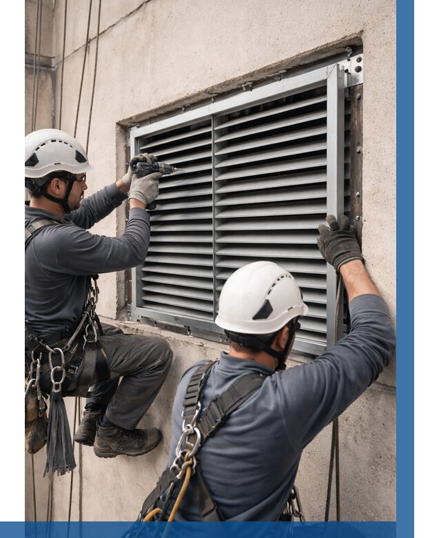 Монтаж вентиляционных решеток в Улане-Удэ от 4609 р. | ВЫСОТНИК-Лнд