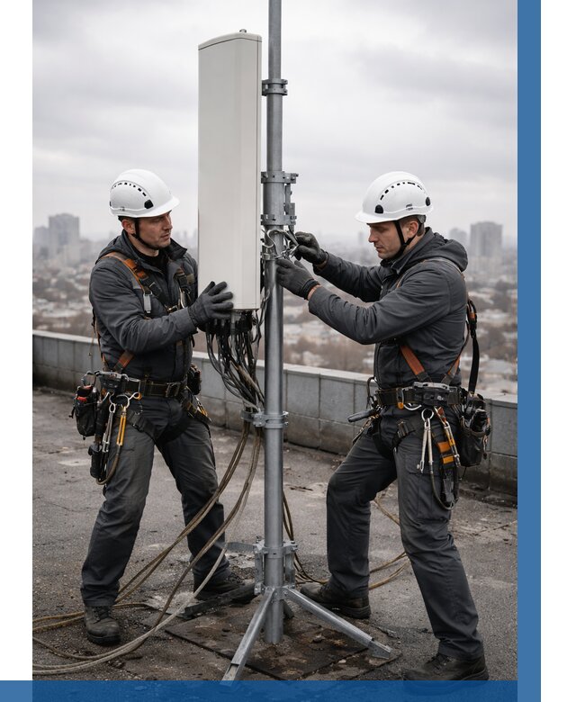 Монтаж антенн связи на крыше в Улане-Удэ от 8707 р. | ВЫСОТНИК-Лнд