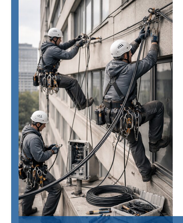 Прокладка оптоволоконного кабеля в Улане-Удэ под ключ с тестированием