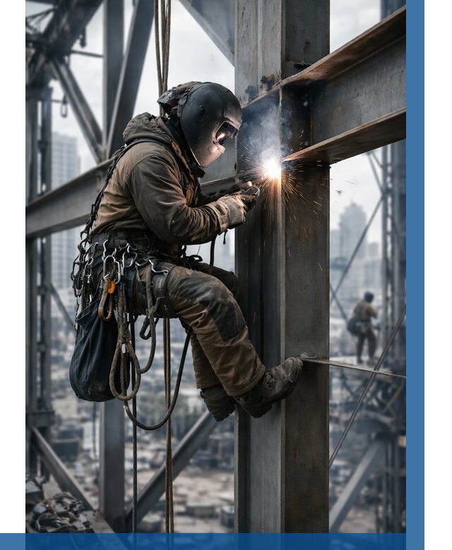 Высотные сварочные работы в Улане-Удэ от 3585 р. | ВЫСОТНИК-Лнд