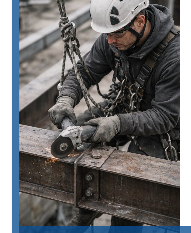 Резка металла на высоте в Улане-Удэ для зданий и конструкций