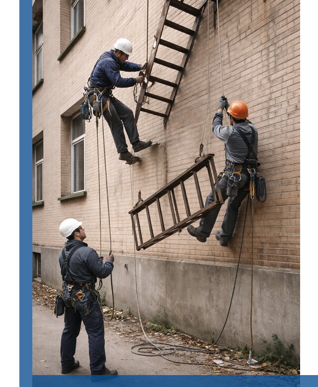Демонтаж пожарной лестницы в Улане-Удэ быстро и безопасно