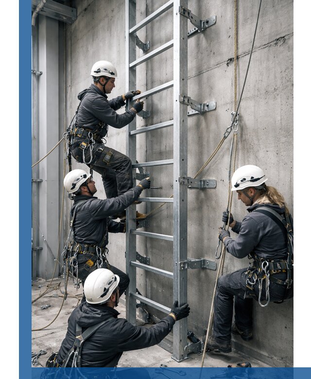 Монтаж металлических лестниц в Улане-Удэ под ключ со гарантией