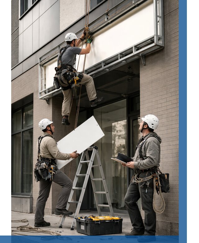 Монтаж светового короба в Улане-Удэ от 6658 р. | ВЫСОТНИК-Лнд