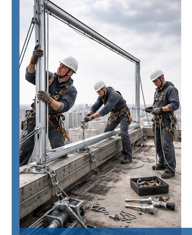 Монтаж крышных рекламных конструкций под ключ в Улане-Удэ