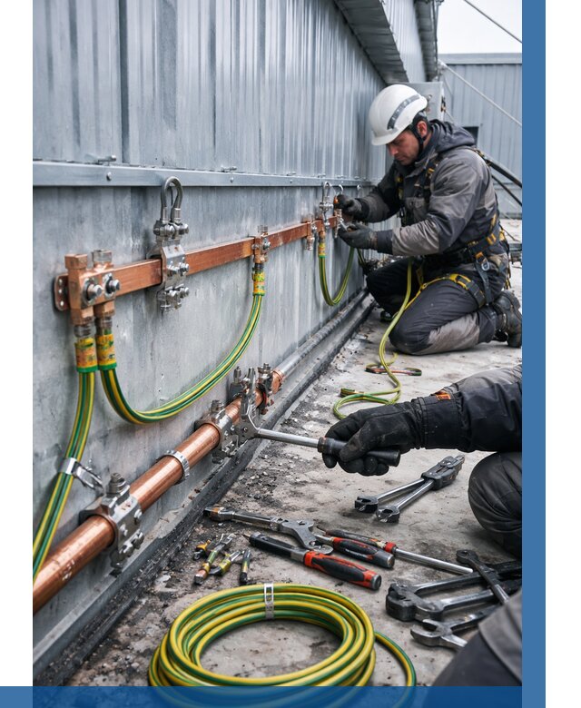 Монтаж заземления здания в Улане-Удэ от 25608 р. | ВЫСОТНИК-Лнд