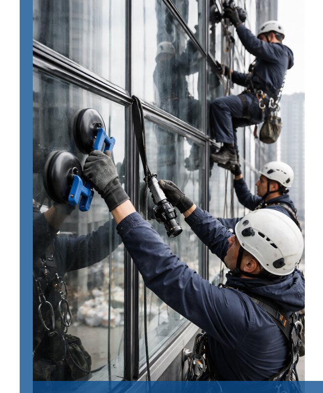 Радиусное остекление фасадов под ключ в Улане-Удэ с гарантиями