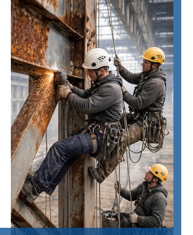 Зачистка металла от ржавчины в Улане-Удэ от 359 р. | ВЫСОТНИК-Лнд