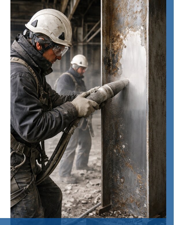 Удаление старой краски с металла в Улане-Удэ от 461 р. | ВЫСОТНИК-Лнд