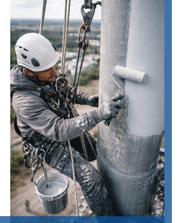 Покраска мачт связи под ключ в Улане-Удэ от 871 р. | ВЫСОТНИК-Лнд