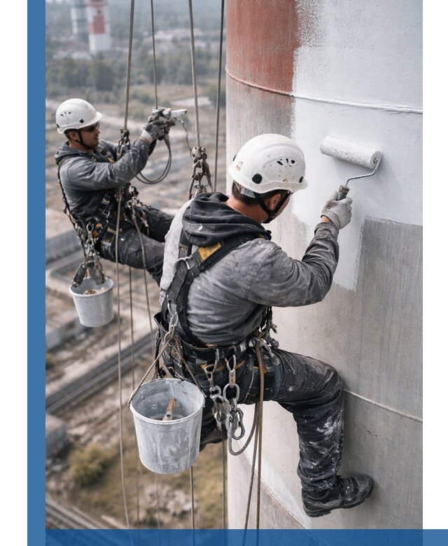 Покраска дымовых труб в Улане-Удэ: антикоррозийная защита и восстановление