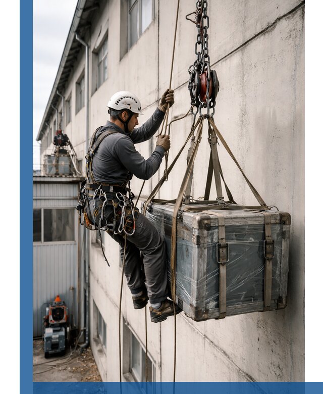 Подъем грузов на высоту в Улане-Удэ для промышленных объектов