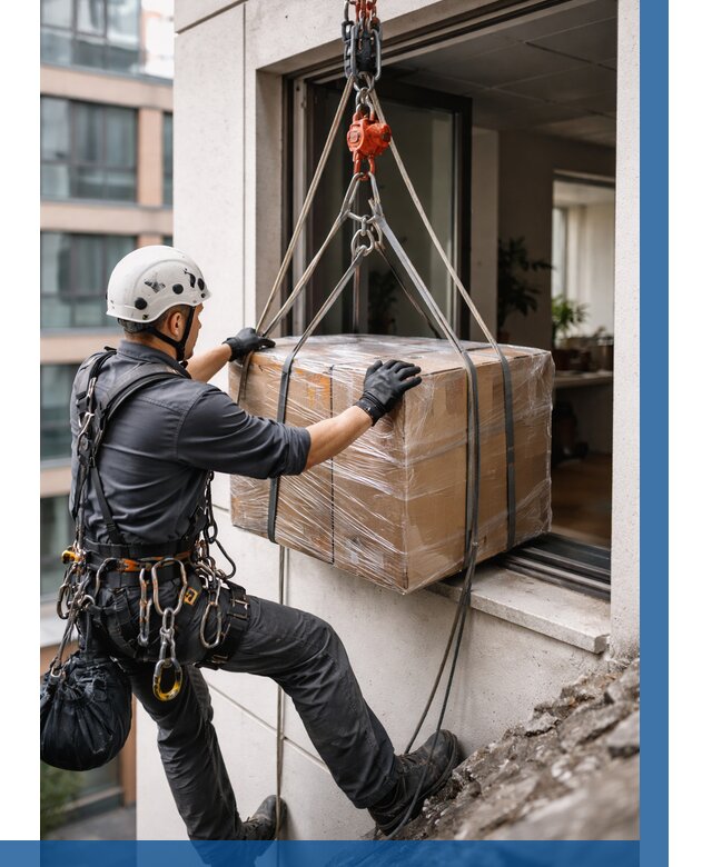 Подъем груза через окно в Улане-Удэ от 4609 р. | ВЫСОТНИК-Лнд