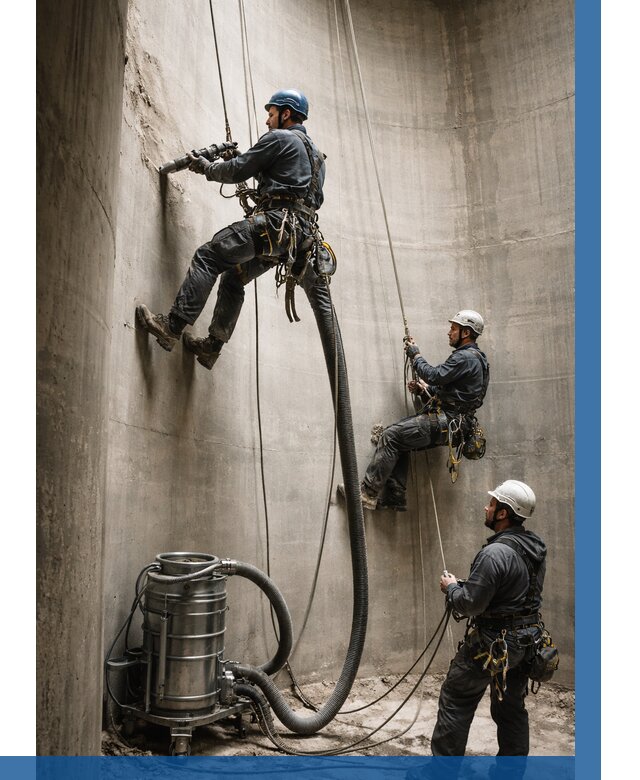 Зачистка силосов в Улане-Удэ от 4609 р. Договор и смета ВЫСОТНИК-Лнд