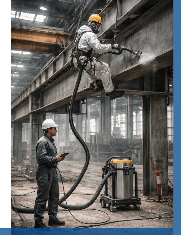 Обеспыливание конструкций в цехе в Улане-Удэ от 4302 р. | ВЫСОТНИК-Лнд