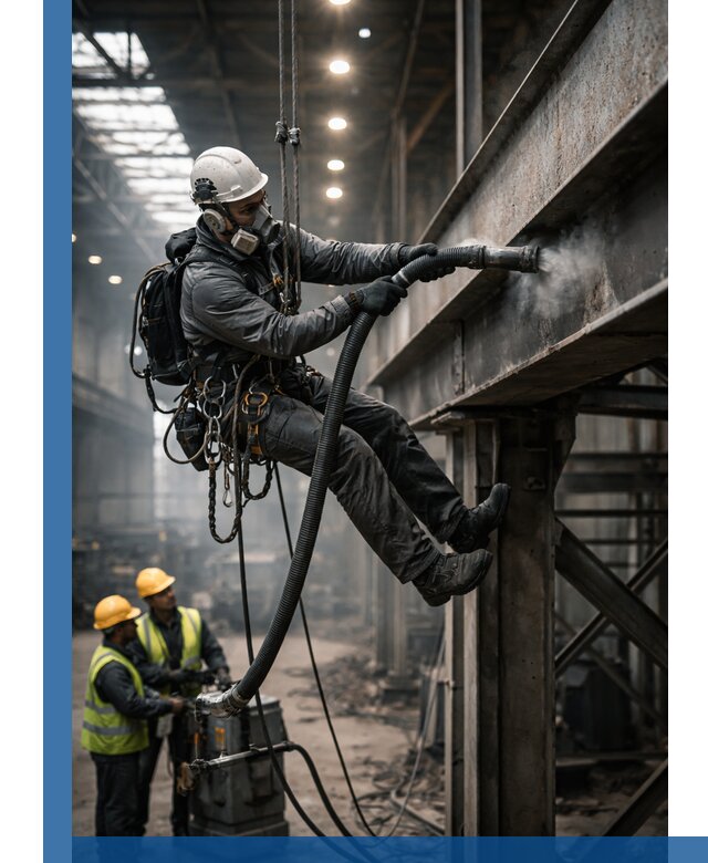 Обеспыливание конструкций в цехах промышленного производства в Улане-Удэ