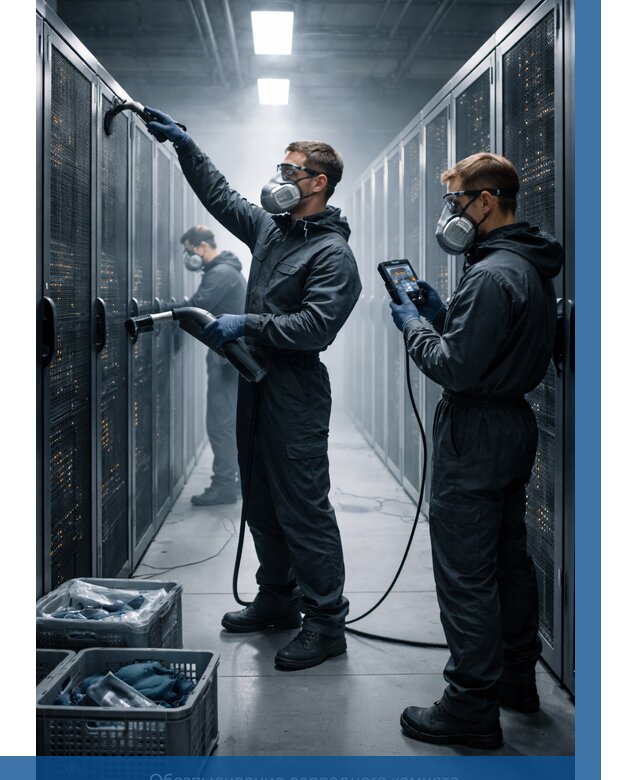 Обеспыливание серверной комнаты в Улане-Удэ от 4609 р. | ВЫСОТНИК-Лнд