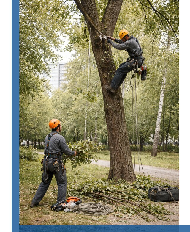 Санитарная обрезка деревьев в Улане-Удэ, профессионально и безопасно