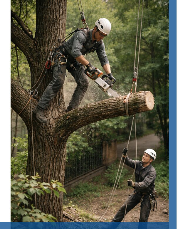 Спил деревьев альпинистами в Улане-Удэ от 8194 р. | ВЫСОТНИК-Лнд
