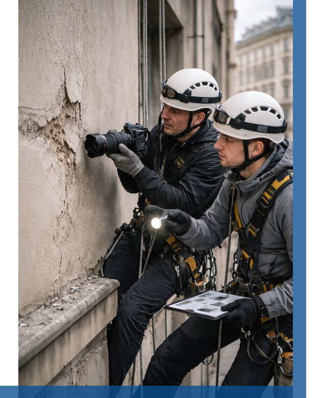 Фотофиксация дефектов фасада в Улане-Удэ от 4609 р. | ВЫСОТНИК-Лнд