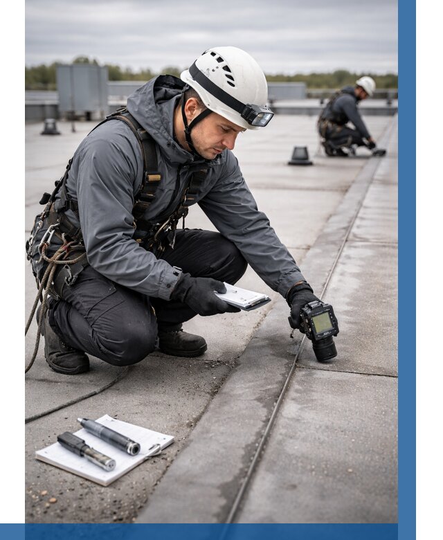 Обследование кровли на протечки в Улане-Удэ от 4609 р. | ВЫСОТНИК-Лнд