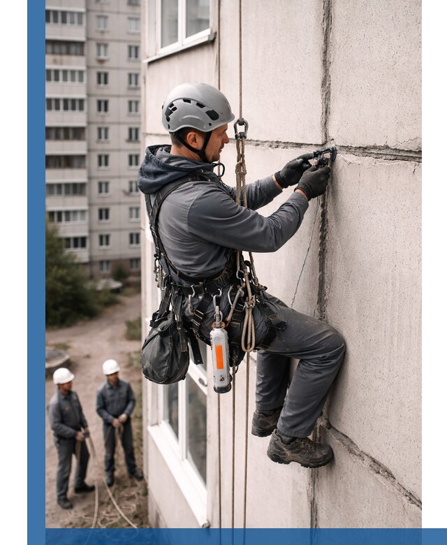 Обследование межпанельных швов и герметизация в Улане-Удэ