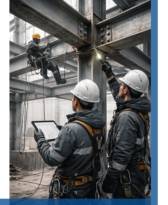 Обследование металлоконструкций в Улане-Удэ от 5634 р. | ВЫСОТНИК-Лнд