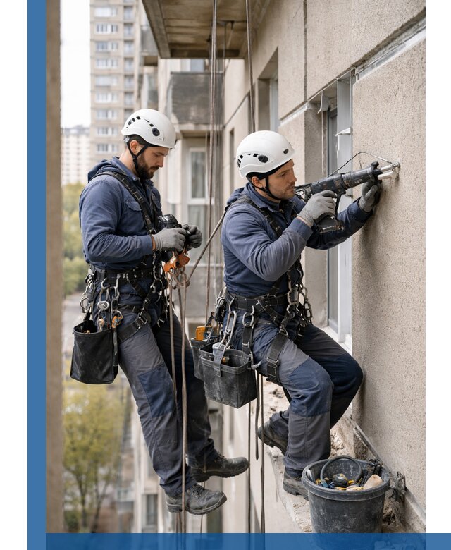 Промышленные альпинисты высотные работы и монтаж в Улане-Удэ